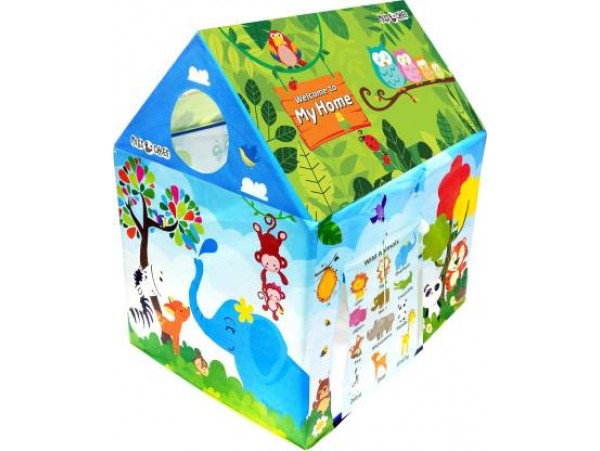 Play tent house for kids in Jungle theme  (Green)